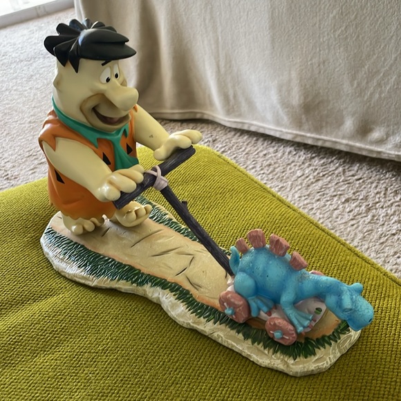 Fred Flintstone RARE FIND 1996 Creature Comforts LE resin Hanna Barbera - Picture 4 of 15